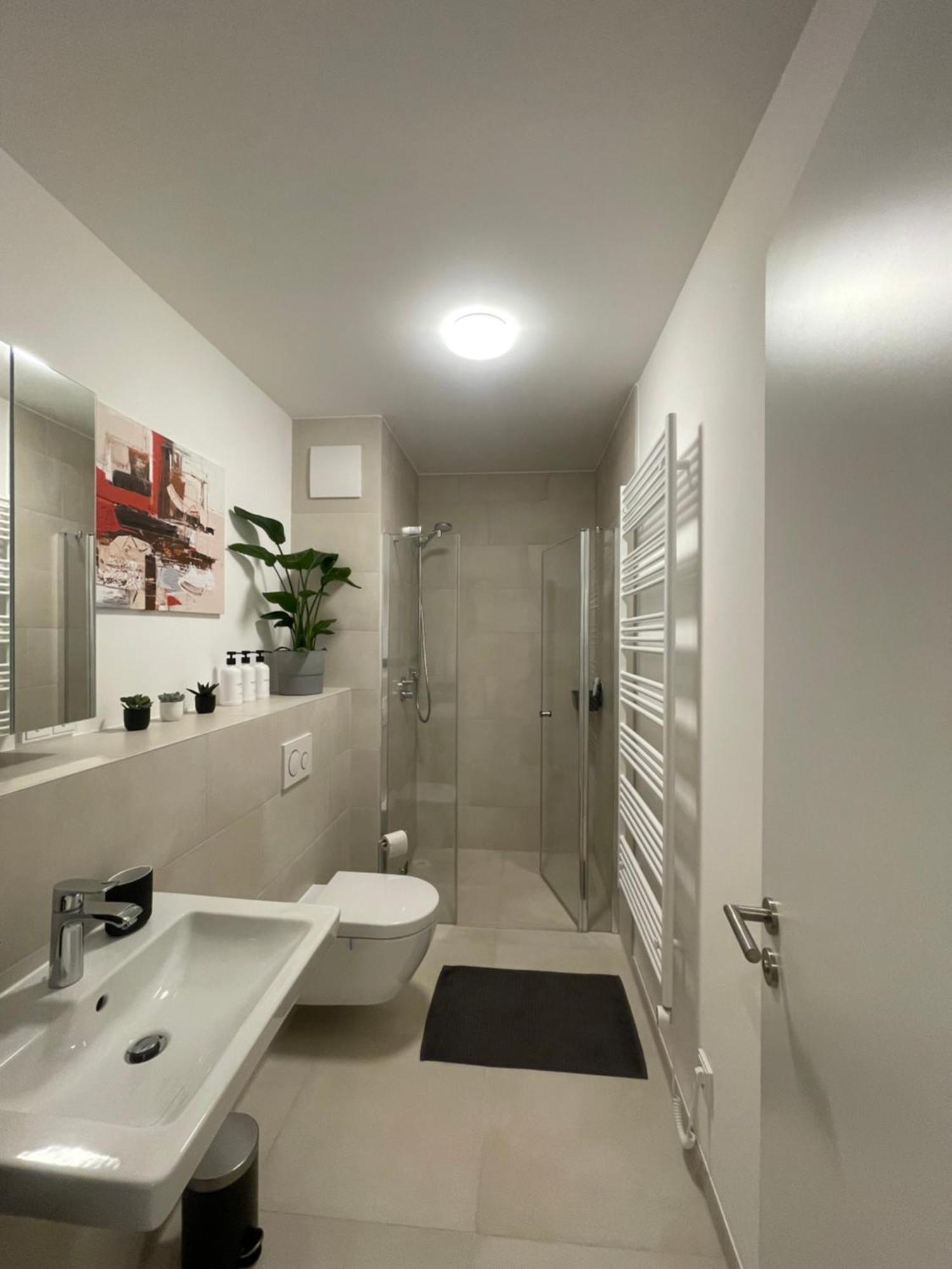 Luxerioeses Penthouse Apartment Am Ber Flughafen Schönefeld Exterior foto